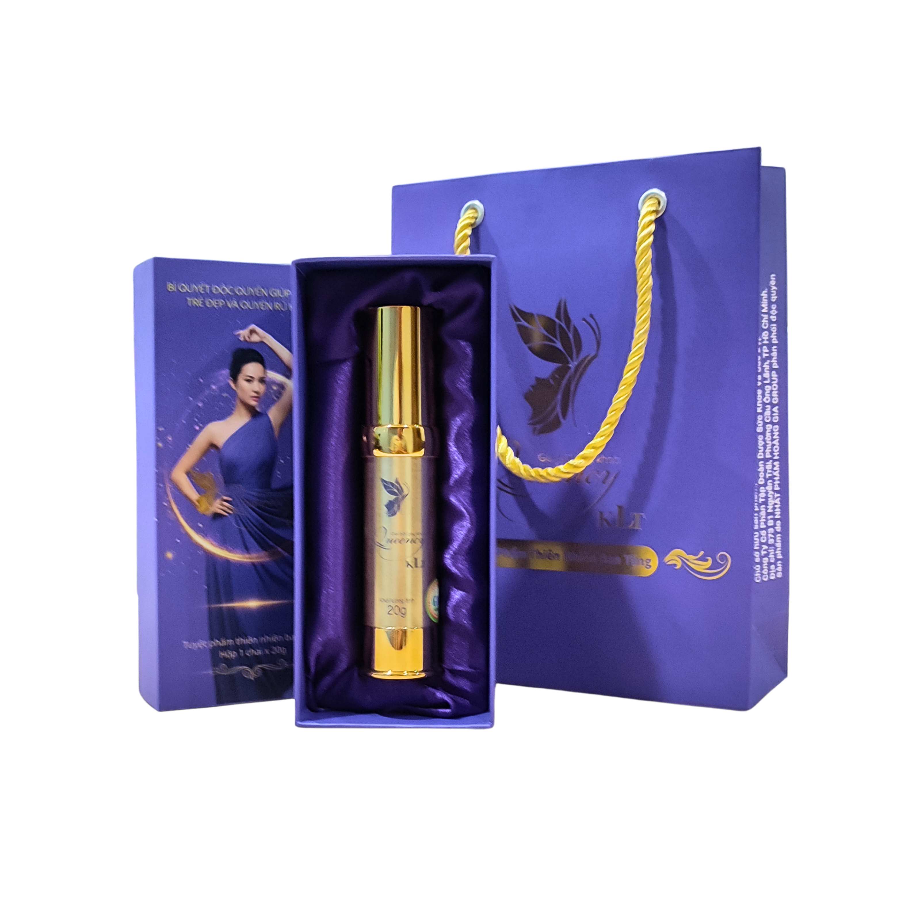 QUEENCY Gel bôi phụ khoa - Bộ quà tặng cao cấp